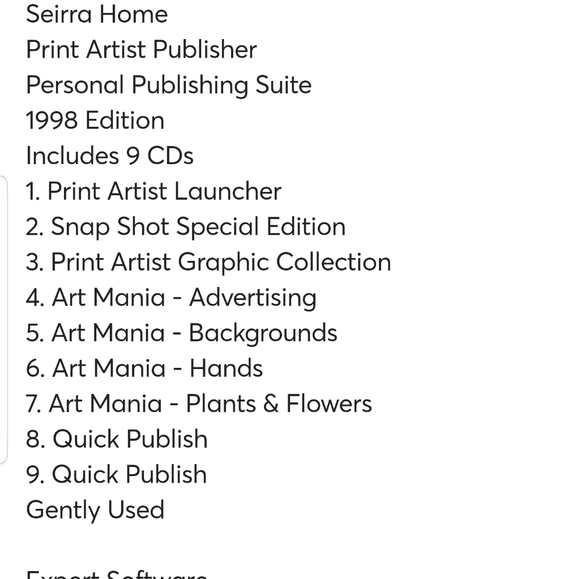 Seirra Home Print Artist Publisher & Clip Art 3D - Picture 4 of 5